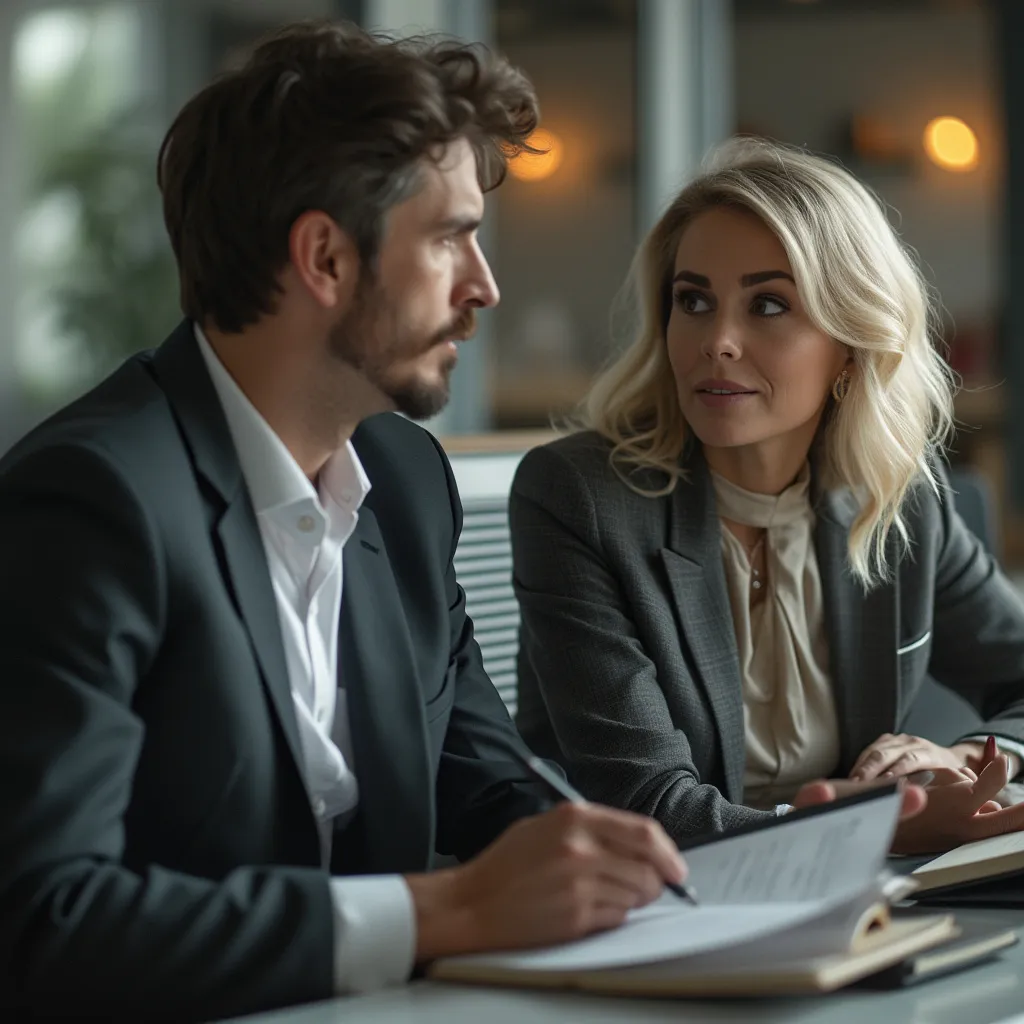 Équipe ExpertConseil en séance de stratégie